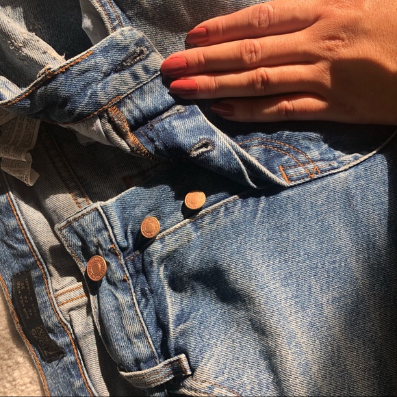 ZARA High Waisted Button Up Jeans - Picture 8 of 11